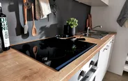 Cocooning Küchenzeile "Selene" Beton Schiefergrau Rechts 4