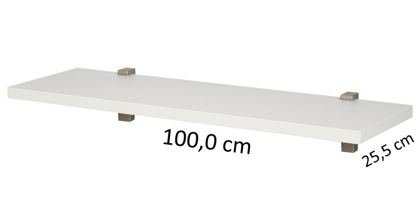 Cocooning Wandbord, 100 cm breit, 25 mm stark VBE25-100 0