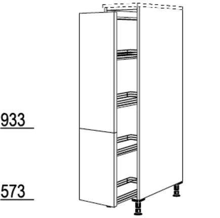 Cocooning Highboard Apothekerschrank HA30 3