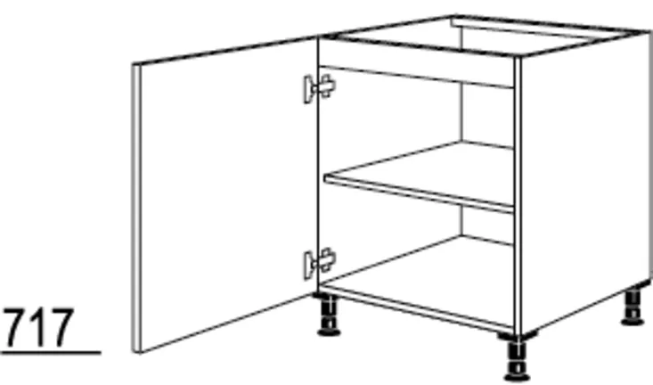 Cocooning Kochstellenschrank KD60 3