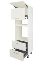 Cocooning Geräte-Umbau Backofen und Mikrowelle mit Lifttür GLO2A-1 2