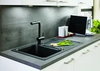 Cocooning Arbeitsplatte APD mit Dekorkante, 60 cm tief APD60-240-E 4