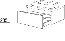 Cocooning Badezimmer-Waschtischschrank BWAS60-29 6