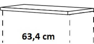 Cocooning Abdeckboden für Highboards ADB1663-59-E 0